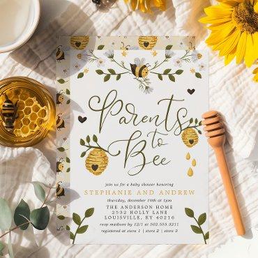 Parents To Bee Honeycomb Bumblebee