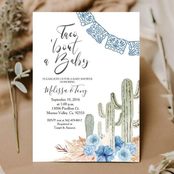Pastel Blue Taco 'bout Love