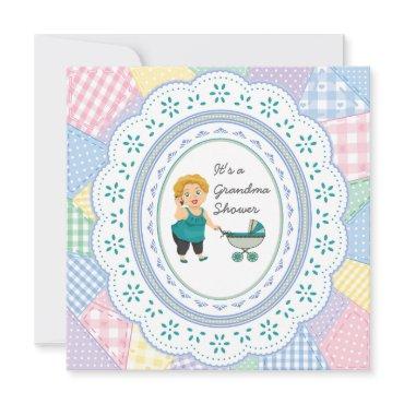 Pastel Quilt Grandma