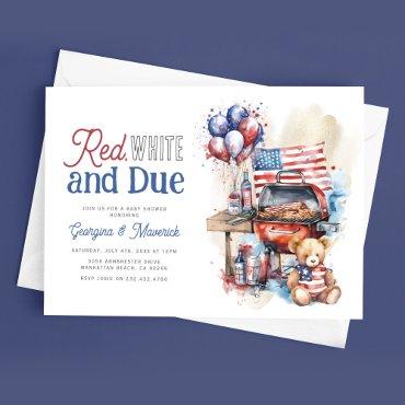 Patriotic BBQ Red, White & Due