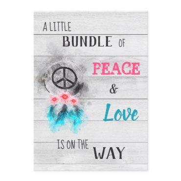 *~* Peace & Love Hippy Neutral Rustic