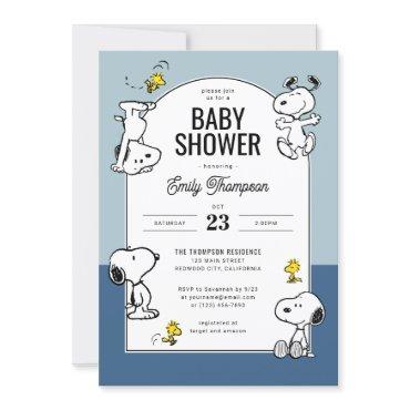 Peanuts Snoopy & Woodstock Blue