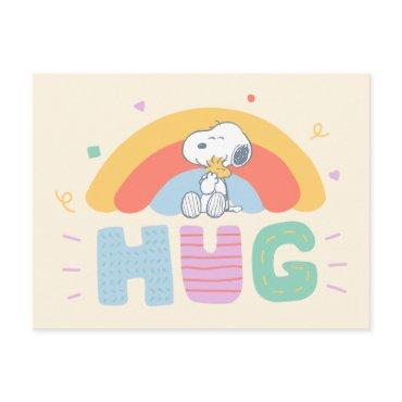 Peanuts | Snoopy & Woodstock Hug Postcard