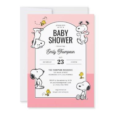 Peanuts | Snoopy & Woodstock Pink