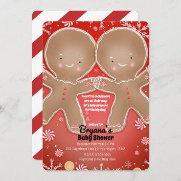 Peppermint Gingerbread Twins Holiday