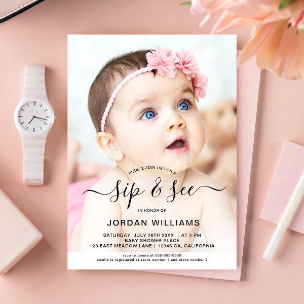 Personalized Photo Sip and See
