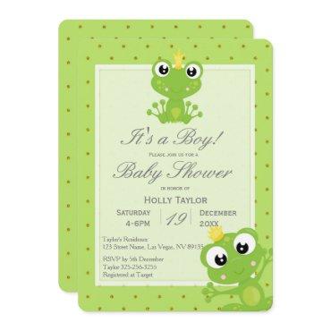 Personalized Prince Frog