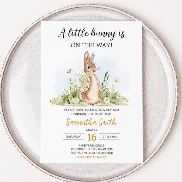 Peter Rabbit Baby Shower