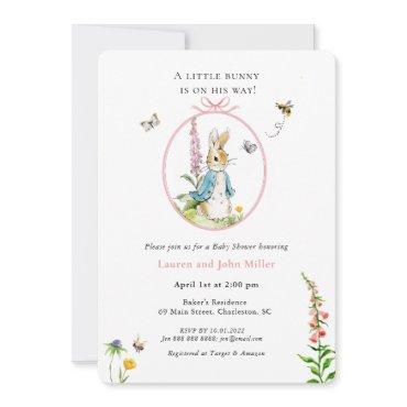 Peter Rabbit Blue Baby Girl Couples Baby Shower