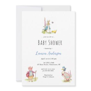 Peter the Rabbit Beatrix Potter Baby Shower