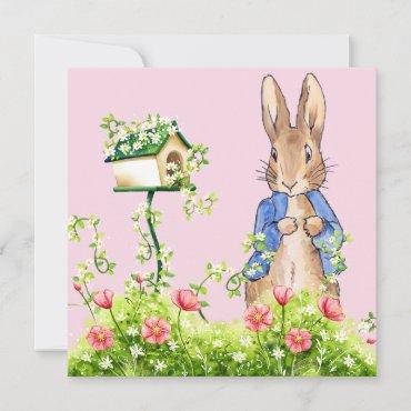 Peter the Rabbit in His Garden