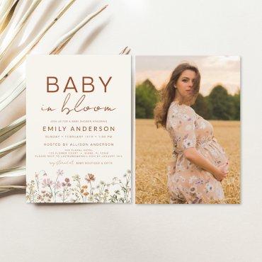 Photo Wildflower Baby in Bloom