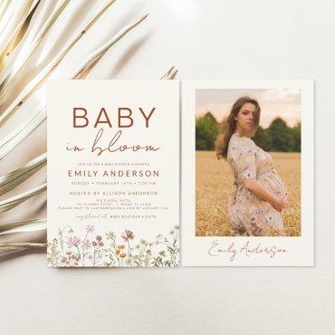 Photo Wildflower Baby in Bloom
