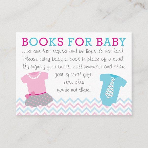 Pink & Blue Book Request Cards