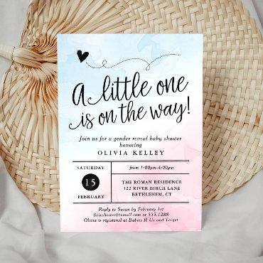 Pink & Blue Gender Reveal