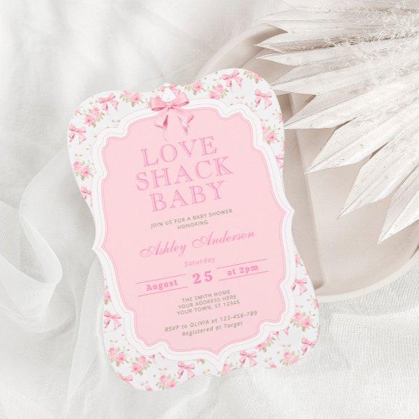 Pink Bow Love Shack Girl