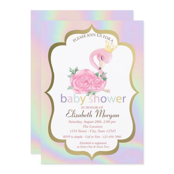 Pink Flamingo,Holographic