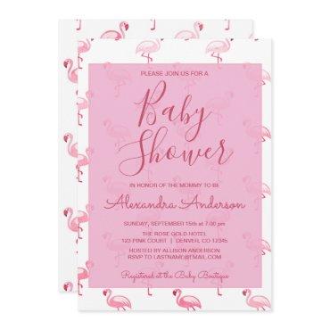 Pink Flamingo Summer Girl's