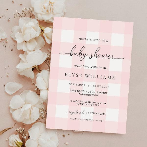 Pink Gingham