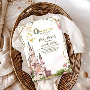 Pink Gold Little Princess Royal Castle