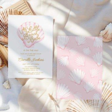 Pink Little Beach Babe Shell