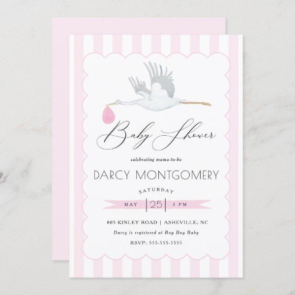 Pink Stork  for Baby Girl