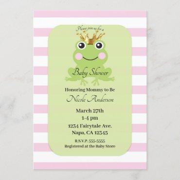 Pink Storybook Fairy Tale Frog Prince