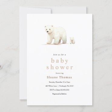 Polar Bear Baby Shower