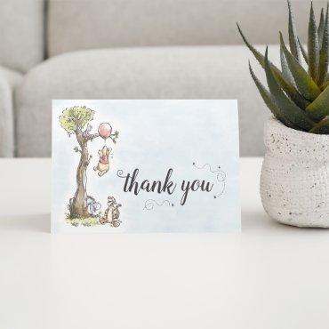 Pooh & Friends Watercolor | Baby Shower Thank You