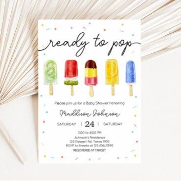 Popsicle Baby Shower