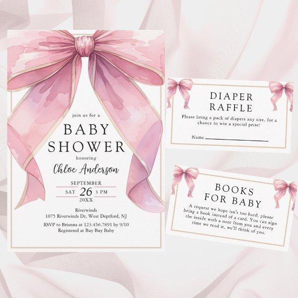 Posh Pink Coquette Bow