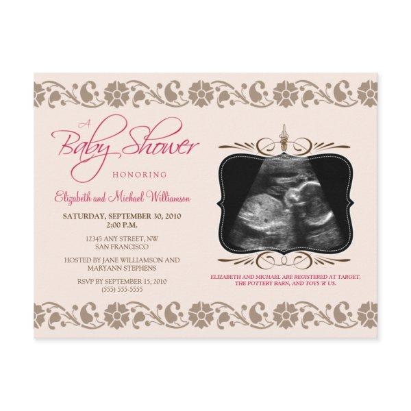 Precious Sonogram  (pink)