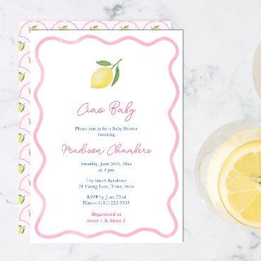 Pretty Pink Ciao Baby Lemon Girl