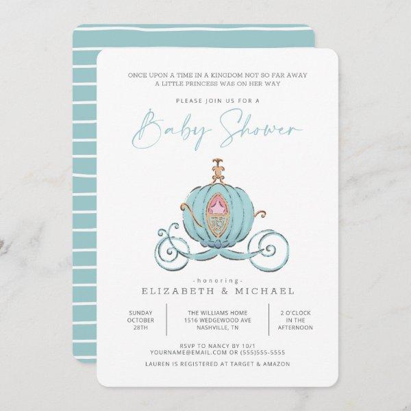 Princess Cinderella Carriage | Girl Baby Shower In