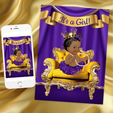 Purple Gold Princess