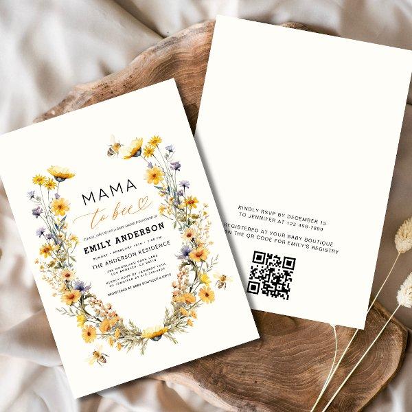 QR Code Mama to Bee Wildflower