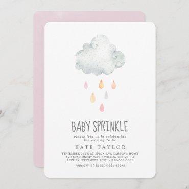 Rain Cloud Girl Baby Sprinkle
