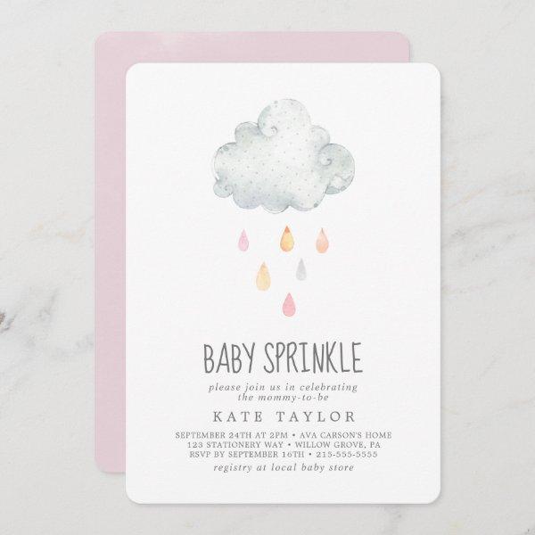 Rain Cloud Girl Baby Sprinkle