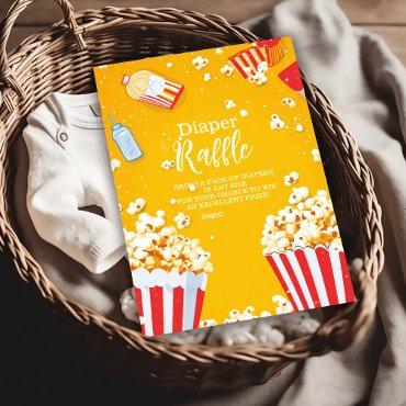Ready to Pop Baby Shower Diaper Raffle Enclosure Card