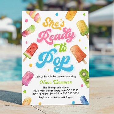 Ready to Pop Baby Shower Popsicle