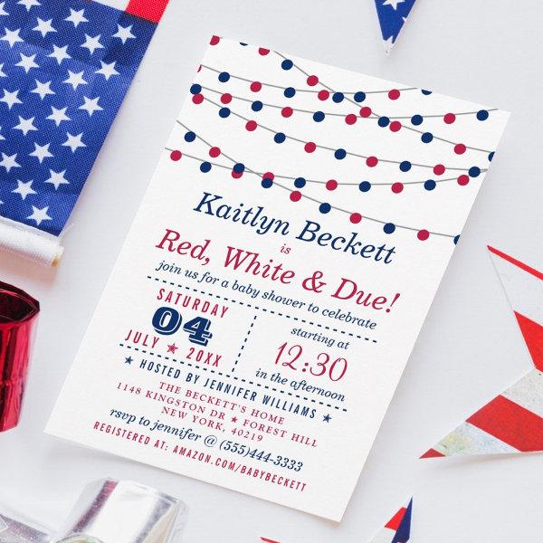 Red, White & Due | 4th Of July