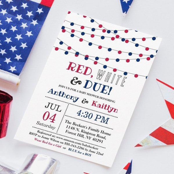 Red, White & Due! 4th Of July