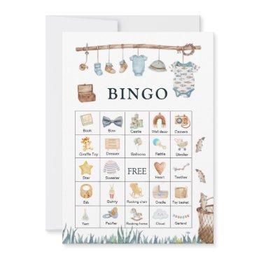 Reel Fun Fishing Baby Shower Bingo Game
