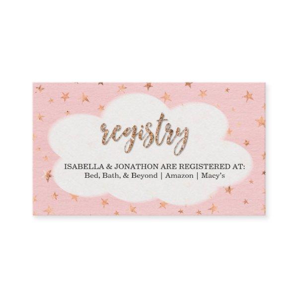 Registry Insert for Girl's