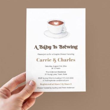 Retro Baby Is Brewing Coffee Couples