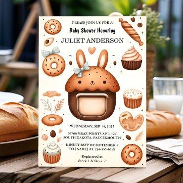 Retro Fun Boho Cake Bun In The Oven