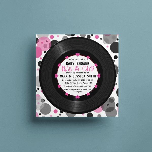 Retro Vinyl Record l Modern Chic Girl