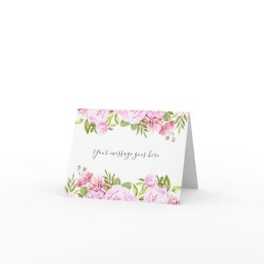 Rose Garden Your Message Card