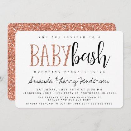 Rose Gold Baby Bash, Couples