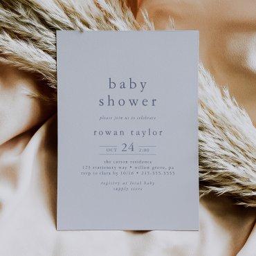 ROWAN Boho Modern Boy Blue Simple